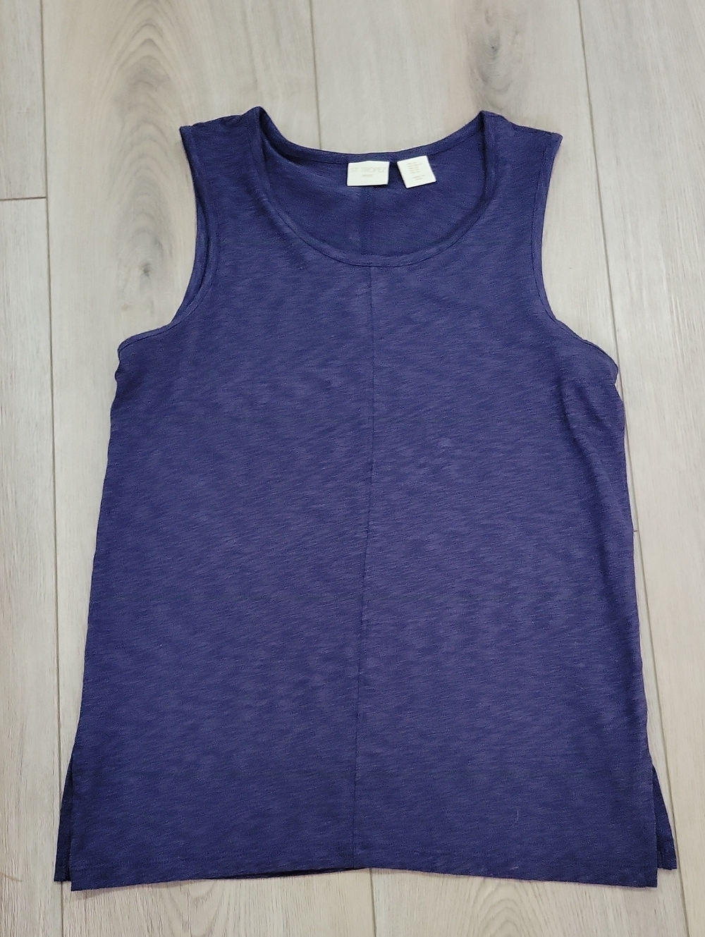 Saint Tropez West Sleeveless Tank Top — Deep Purple